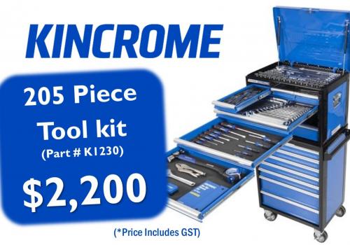 205 Piece Tool Kit